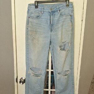 American Eagle Outfitters Men's Relaxed Light Blue Jeans